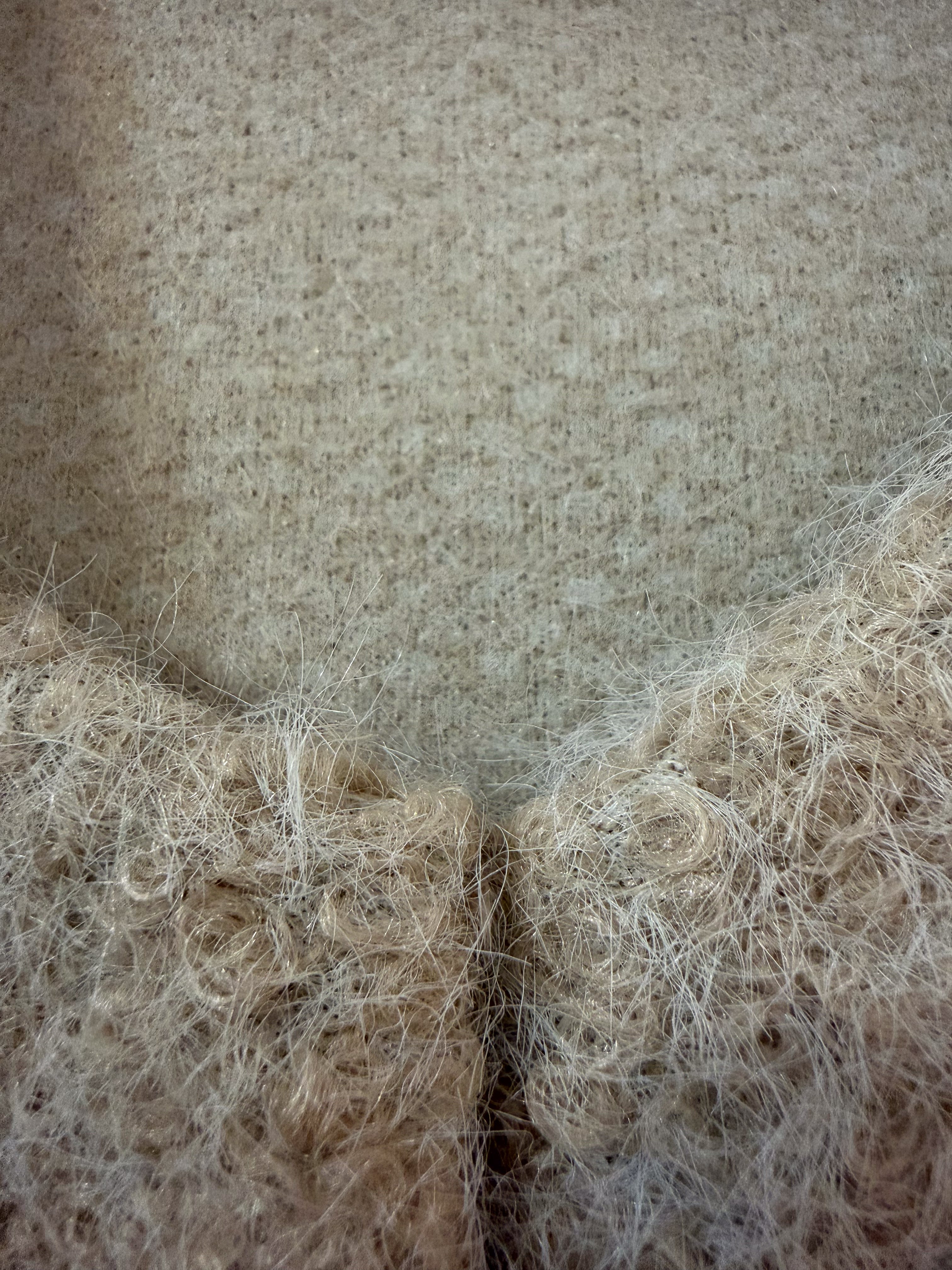 Chaleco suave de borrego beige