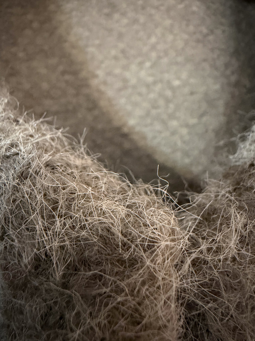 Chaleco suave de borrego canela