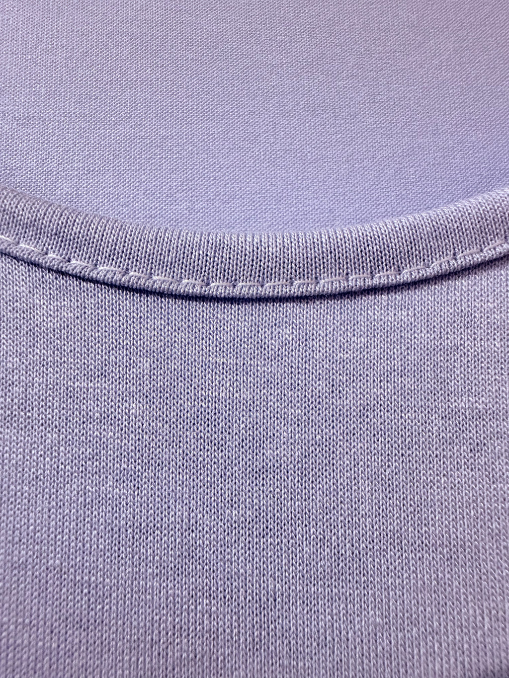 Camiseta básica fluida azul claro