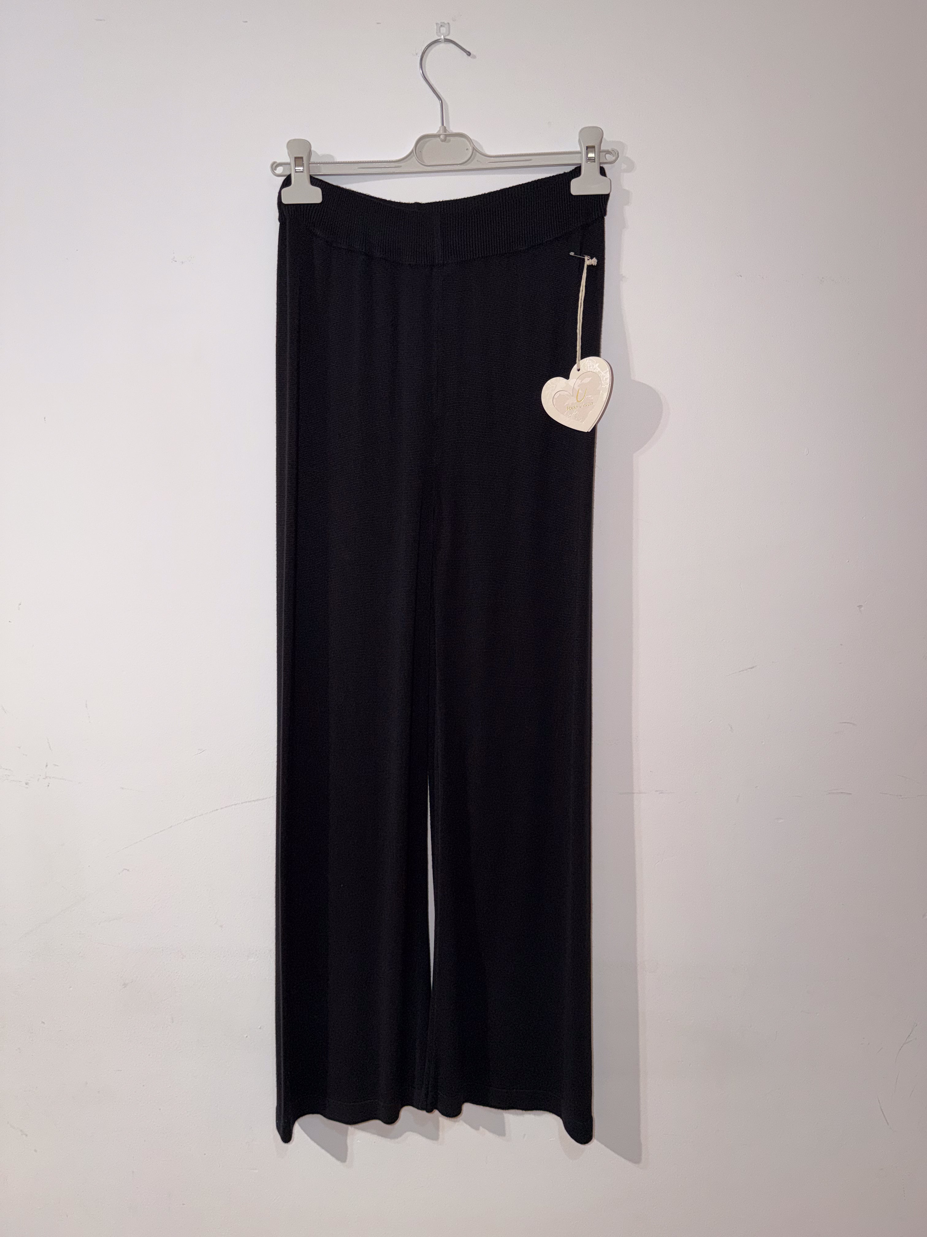 Pantalón de punto negro