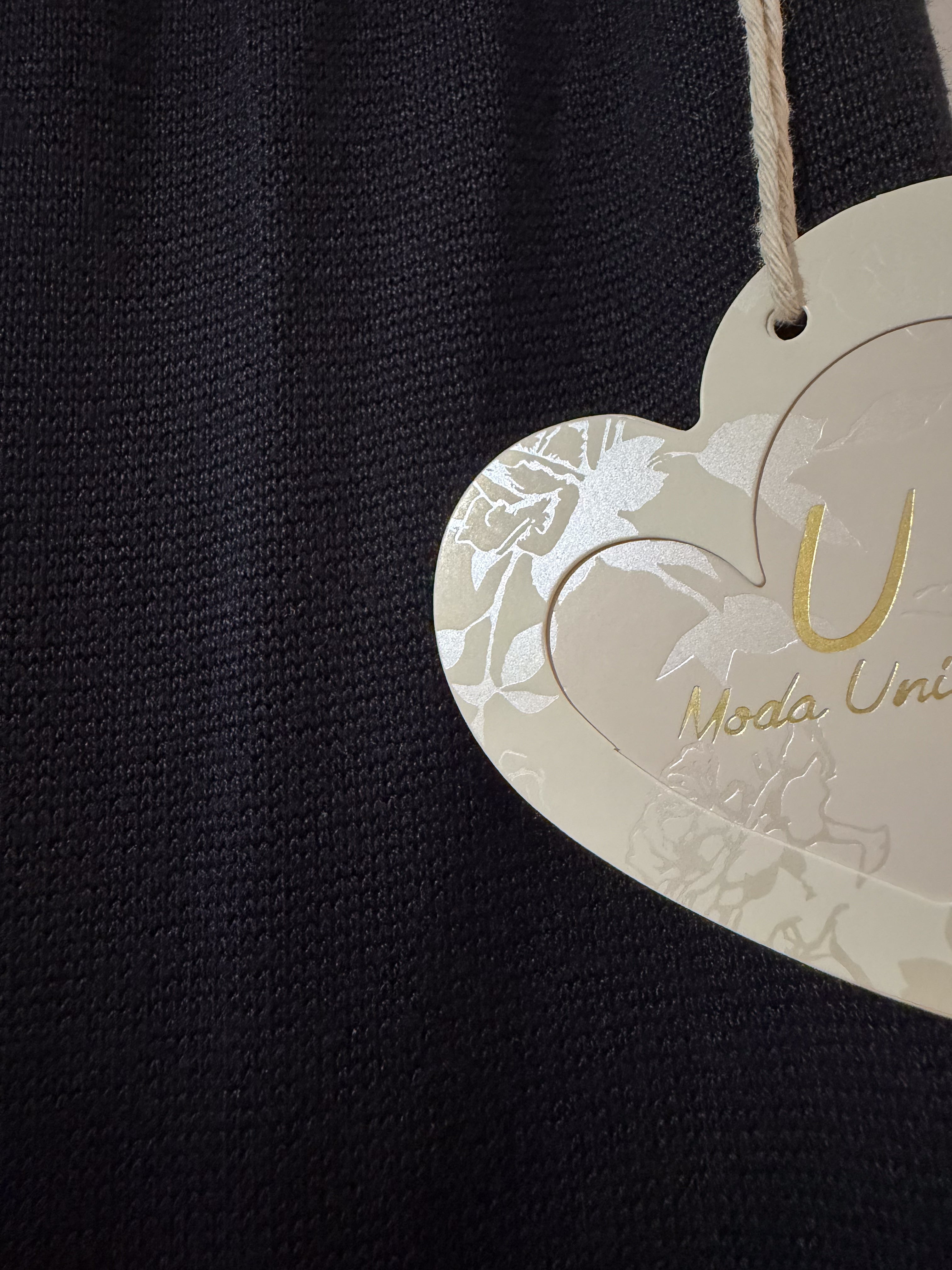 Pantalón de punto negro